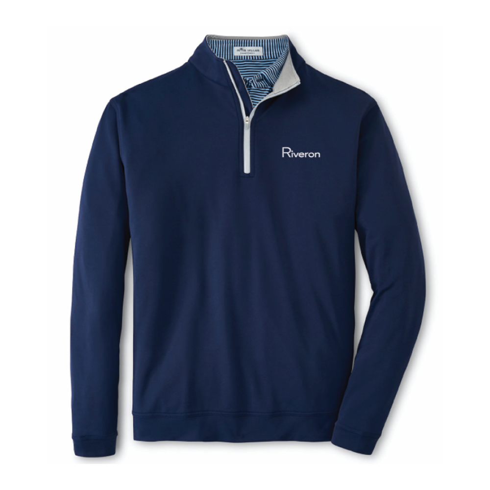 Peter Millar Men's Perth Stretch Loop Terry Quarter-Zip