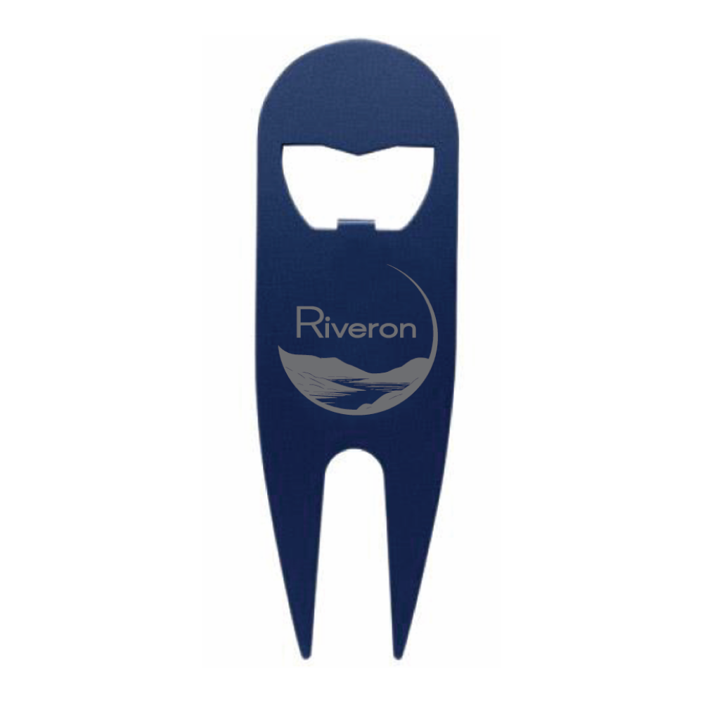 Modern Divot Tool with Bottle Opener