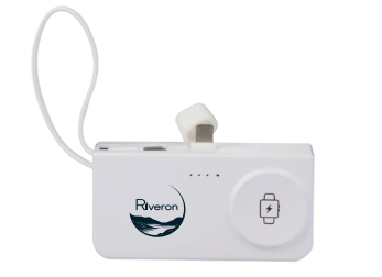 Hue Plus 5000 mAh Power Bank with Watch Charger